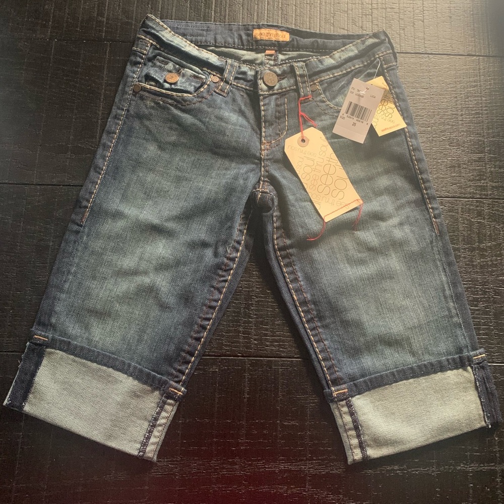 See Thru Soul Bermuda Shorts